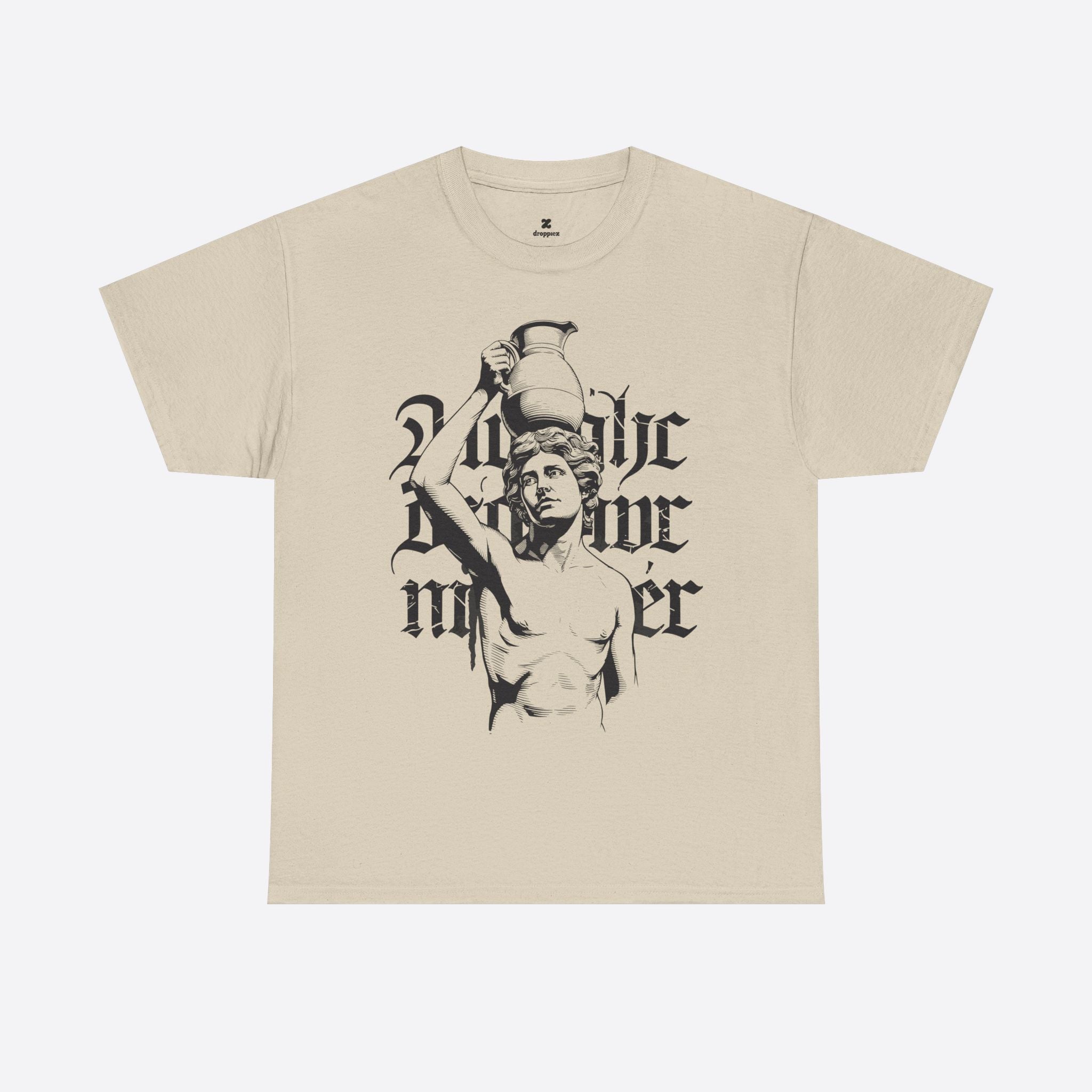 Aquarius Zodiac - Jug-Bearing Sculpture Art Tee - Unisex T-Shirt
