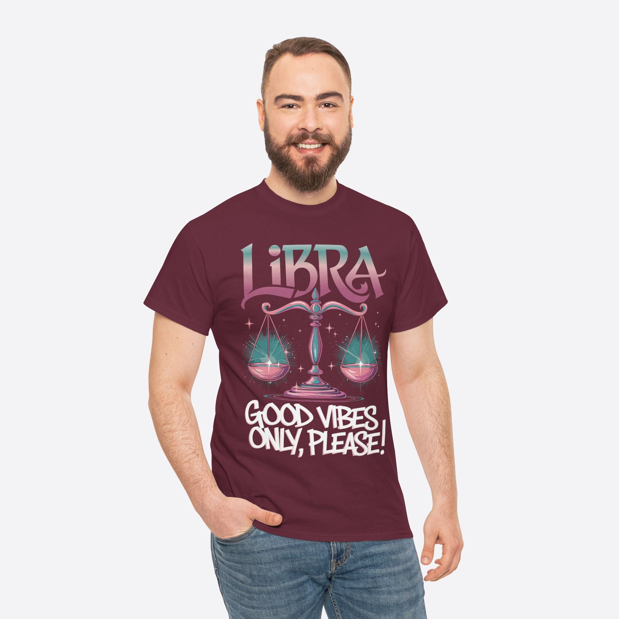 Libra Zodiac - Good Vibes Only, Please! - Unisex T-Shirt