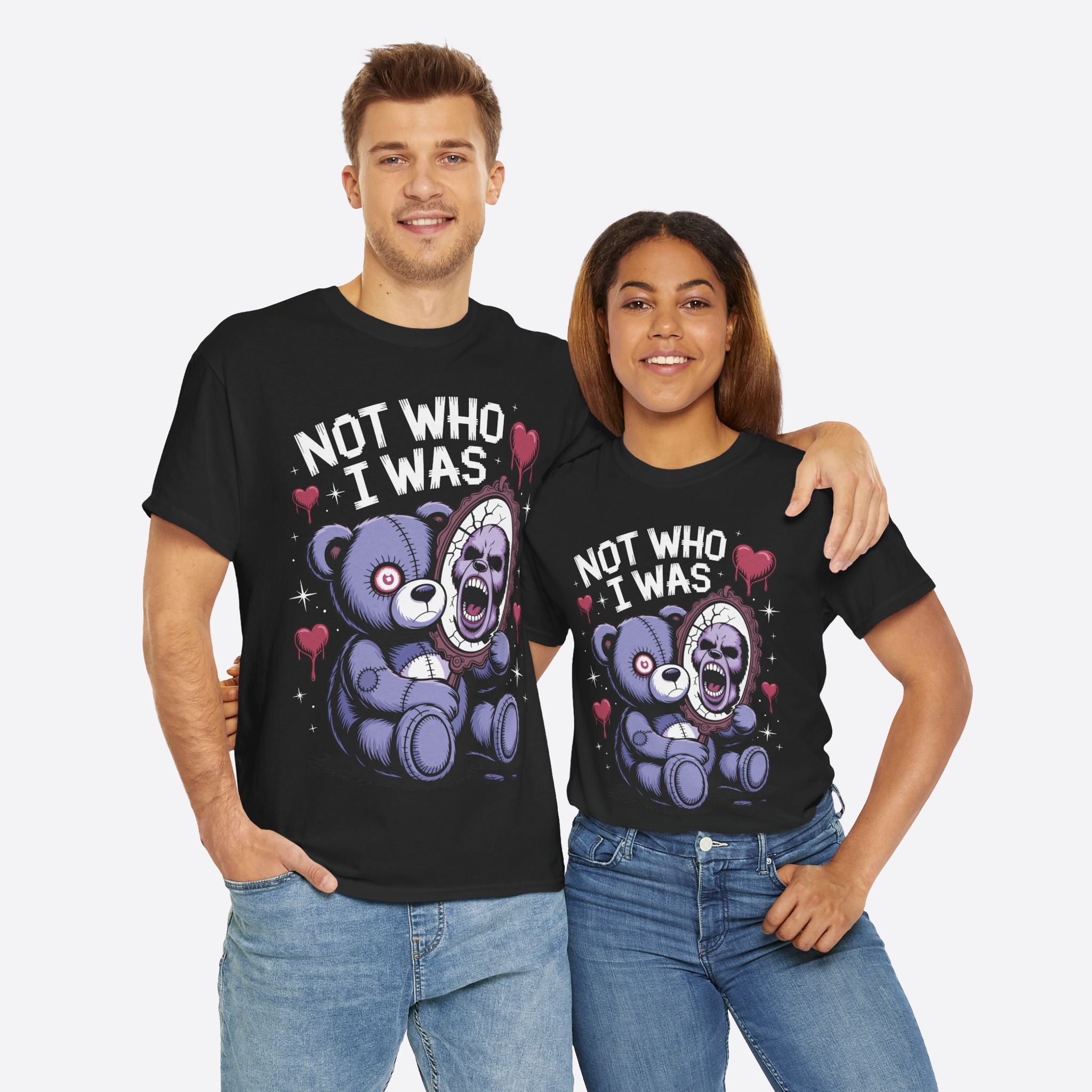 Not Who I Was Teddy Unisex Graphic Tee