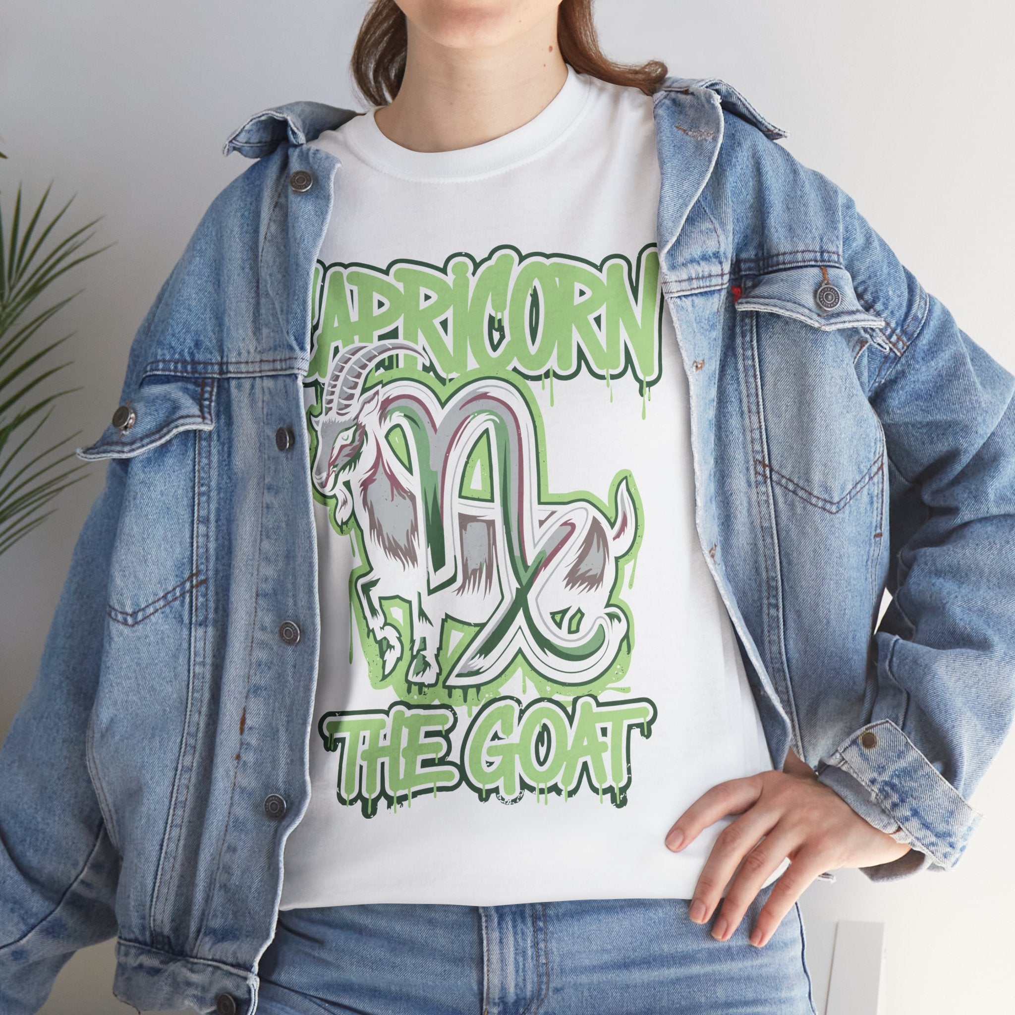 Capricorn Zodiac - The Goat Graffiti Hustle Tee - Unisex T-Shirt