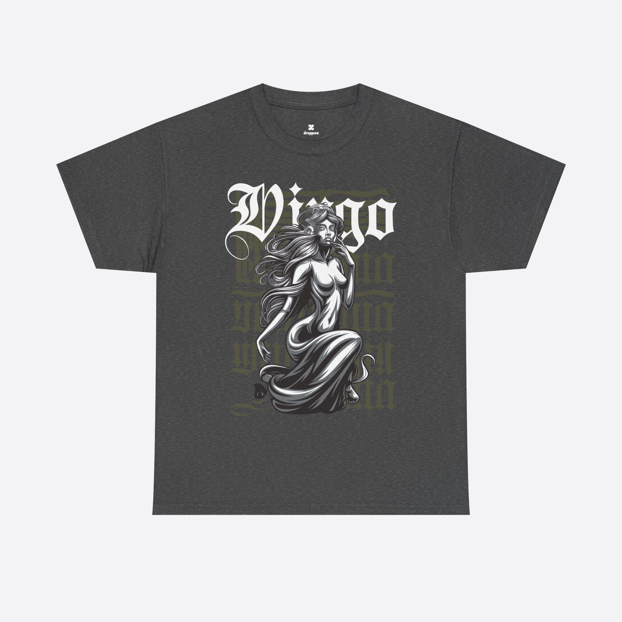 Virgo Zodiac – Dark Graceful Goddess Tee – Unisex T-Shirt