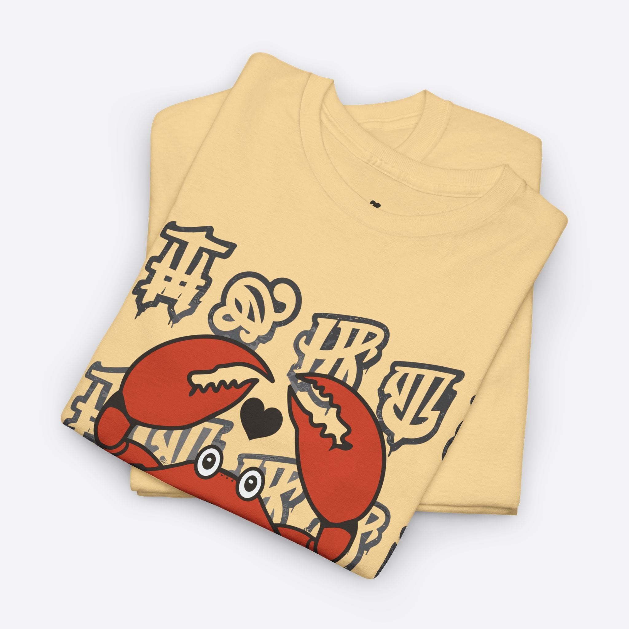Cancer Zodiac - Cute Crab Heart Graphic Tee - Unisex T-Shirt