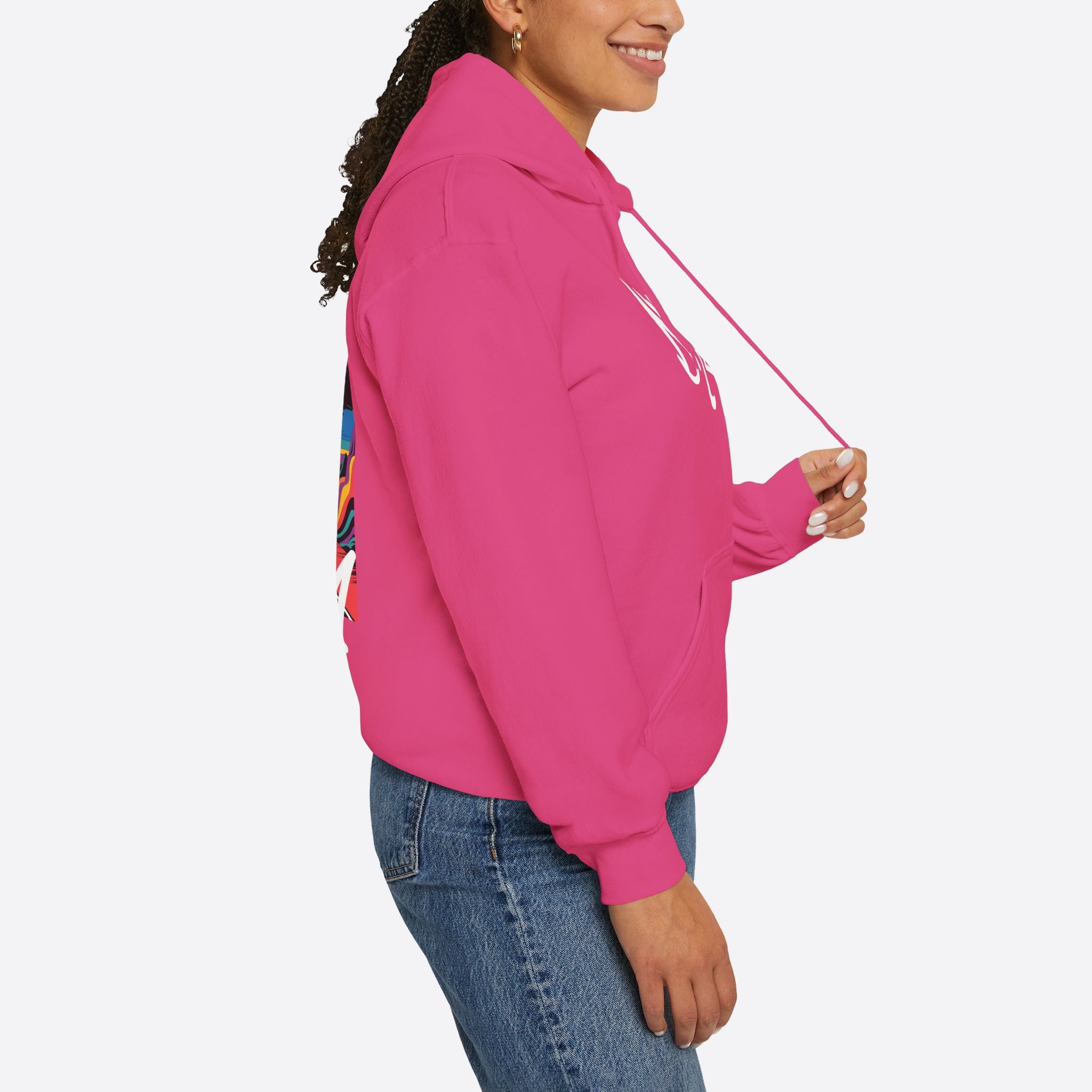 Unisex Colorblock Hoodie – Bold Colors