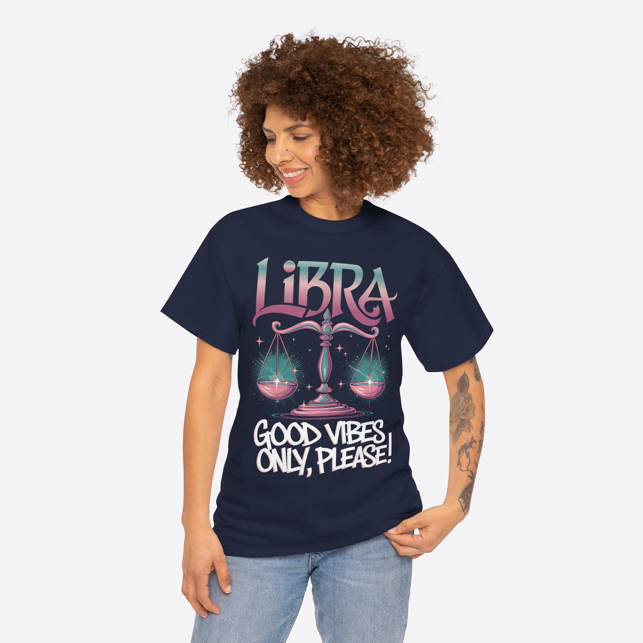 Libra Zodiac - Good Vibes Only, Please! - Unisex T-Shirt