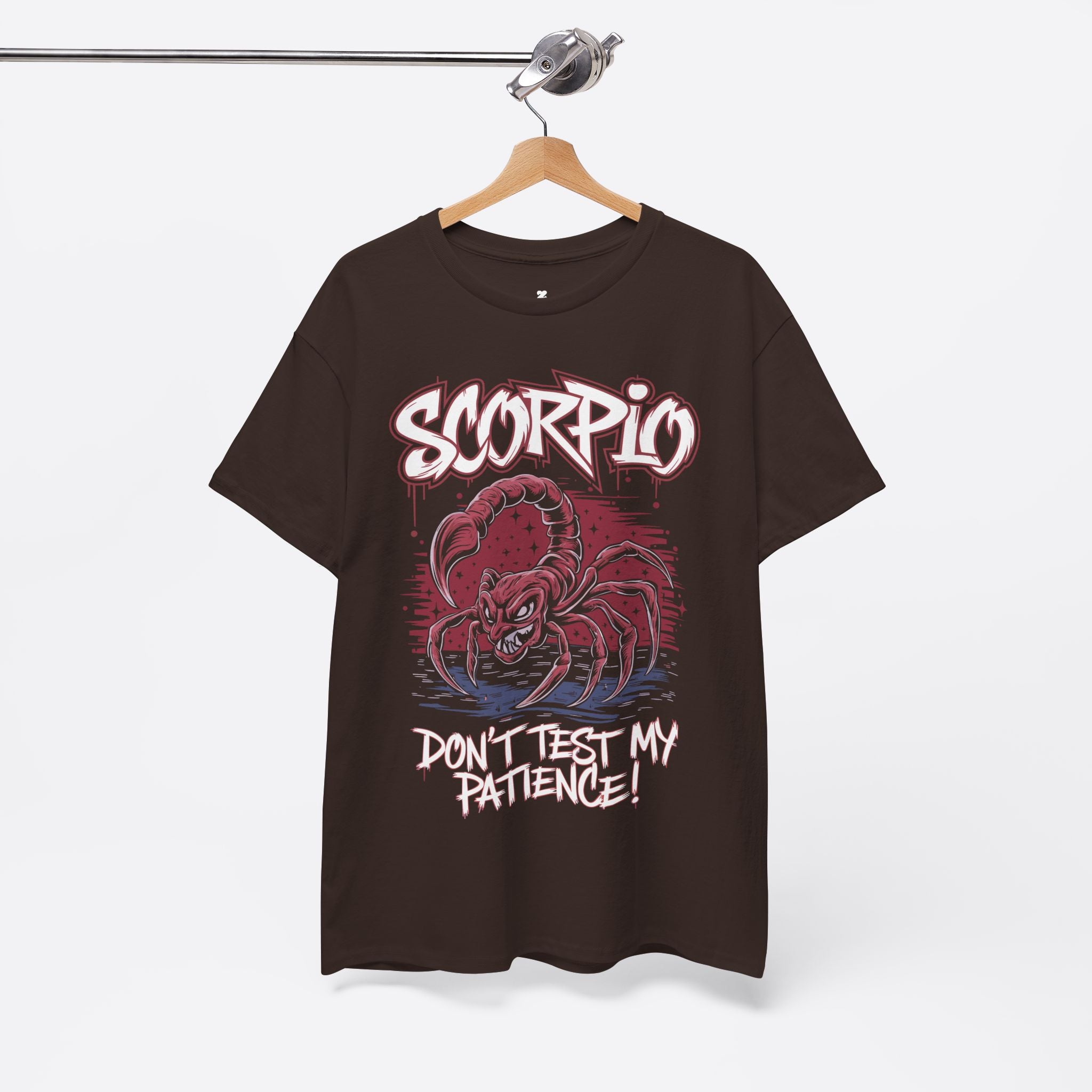 Scorpio Zodiac - Intense Soul, Don’t Test My Patience - Unisex T-Shirt