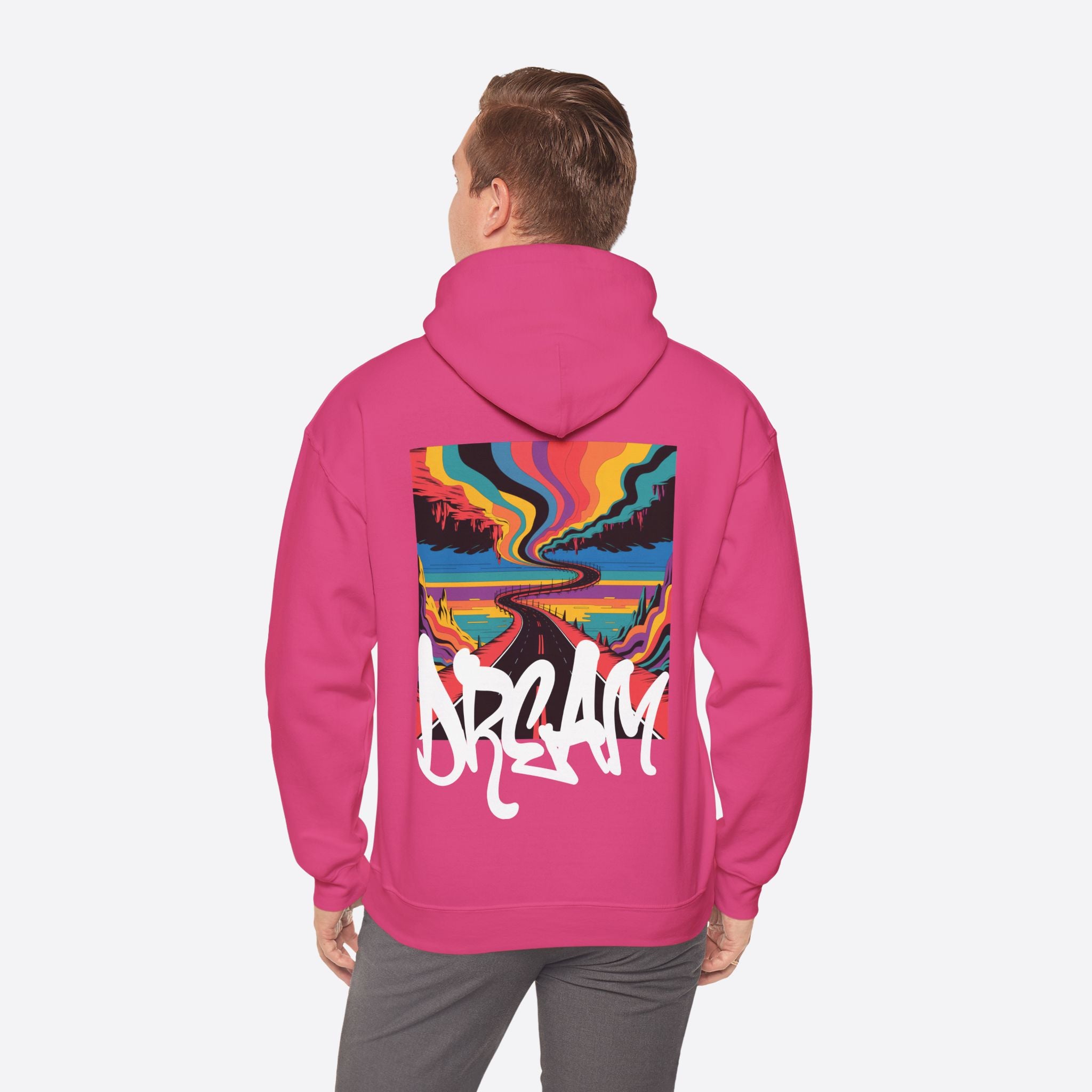 Unisex Colorblock Hoodie – Bold Colors