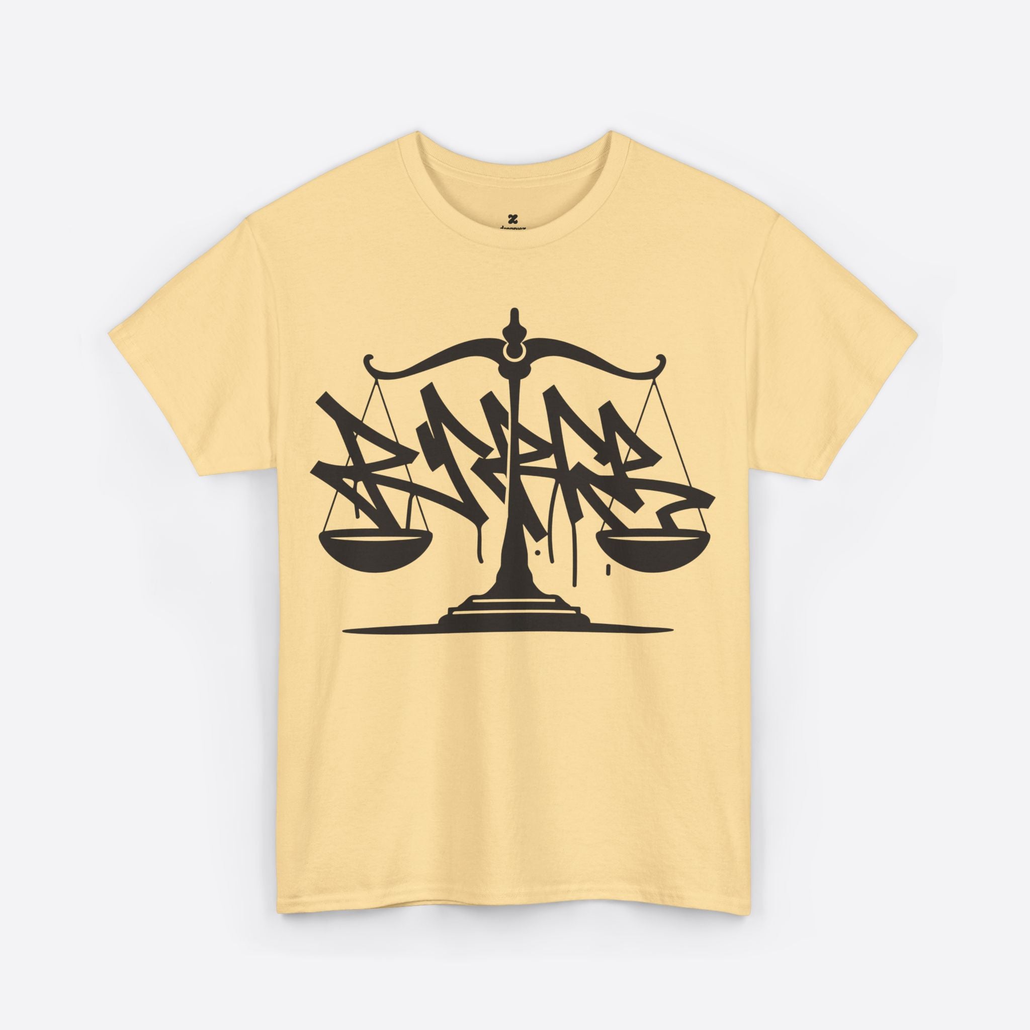 Libra Zodiac - Dripping Graffiti Balance Graphic Tee - Unisex T-Shirt