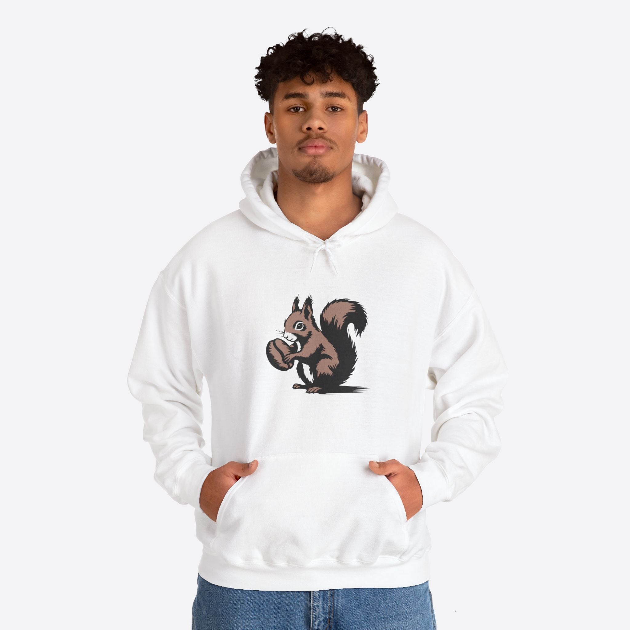 Unisex Squirrel Hoodie – Soft for Everyone