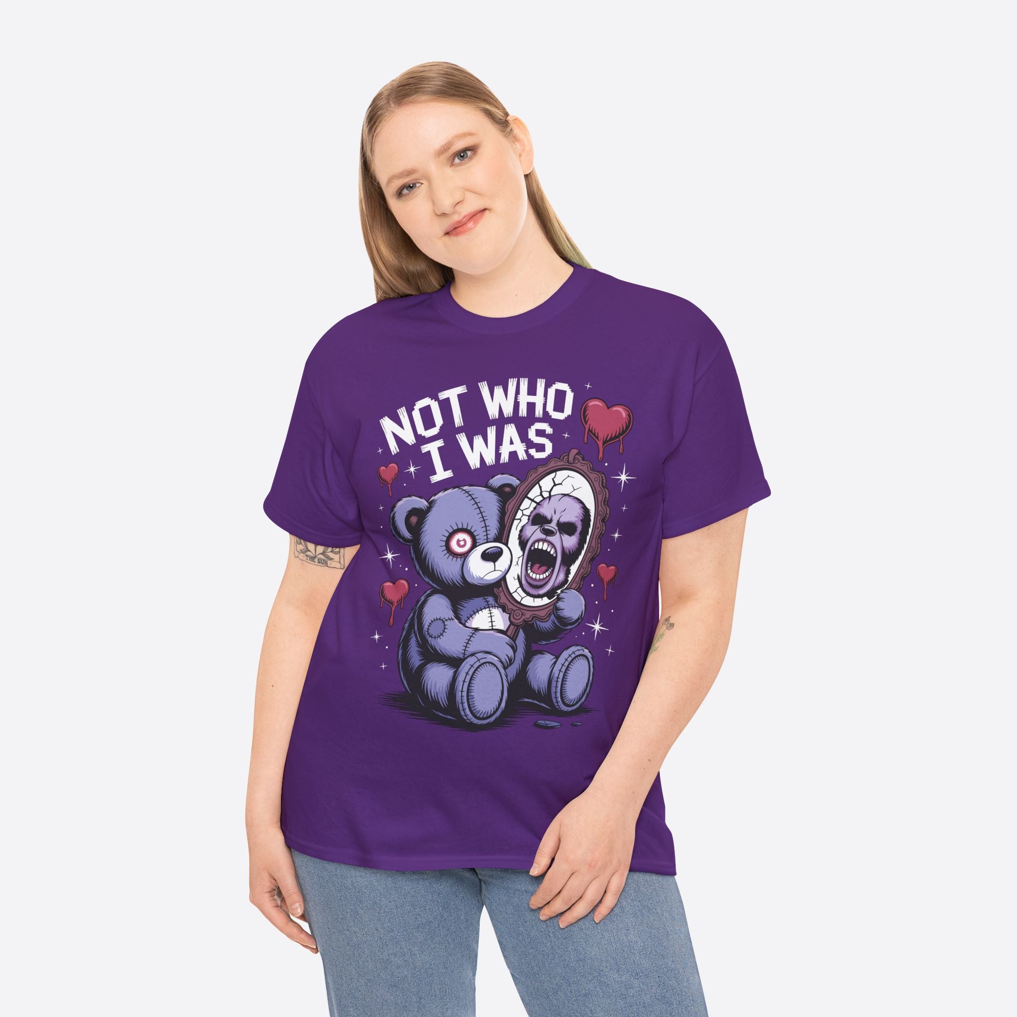 Not Who I Was Teddy Unisex Graphic Tee