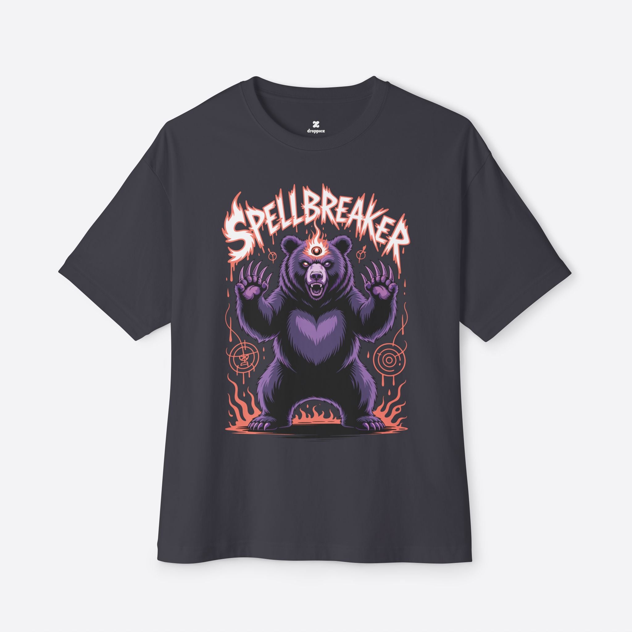 Spell Breaker Graphics Unisex Oversized Boxy Tee