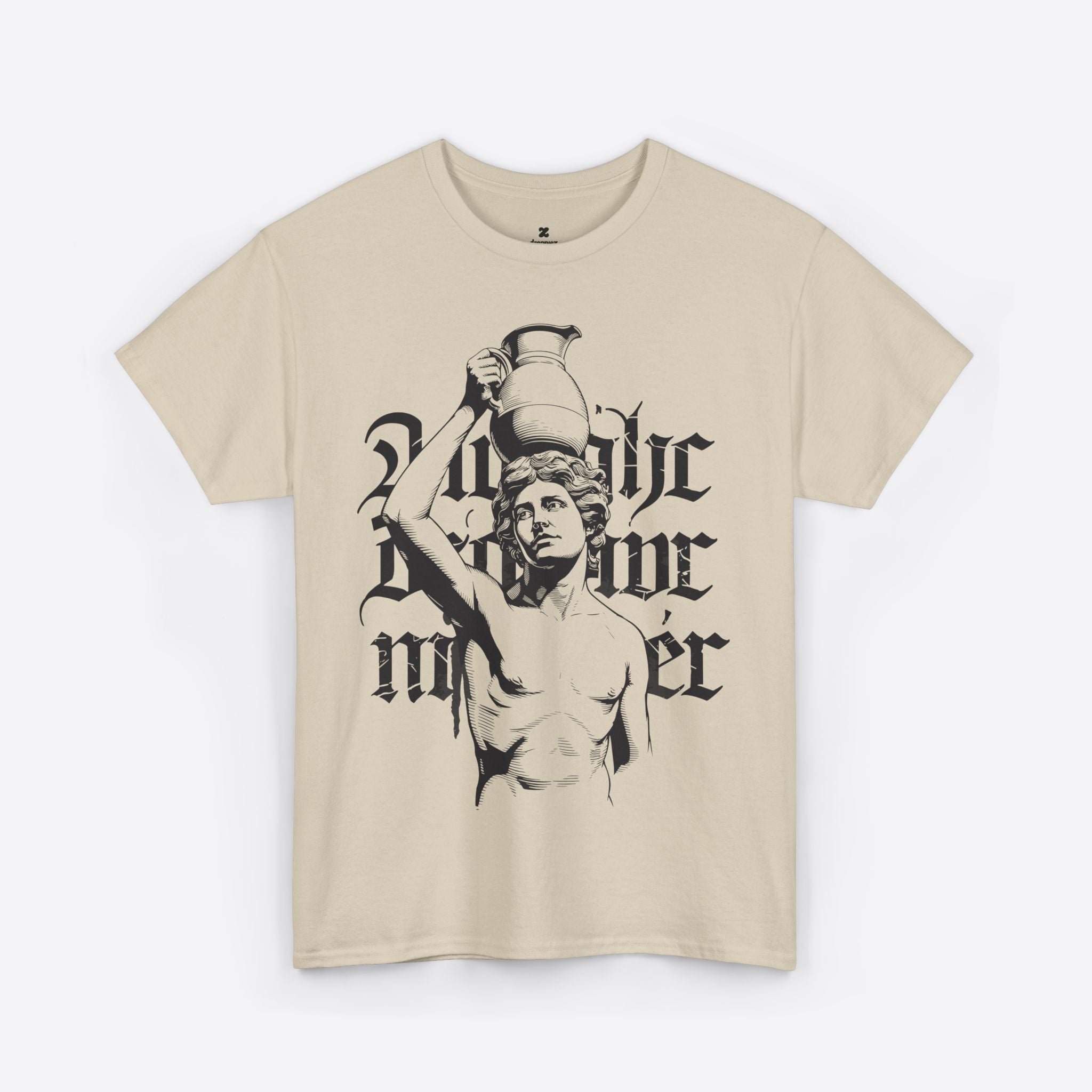 Aquarius Zodiac - Jug-Bearing Sculpture Art Tee - Unisex T-Shirt
