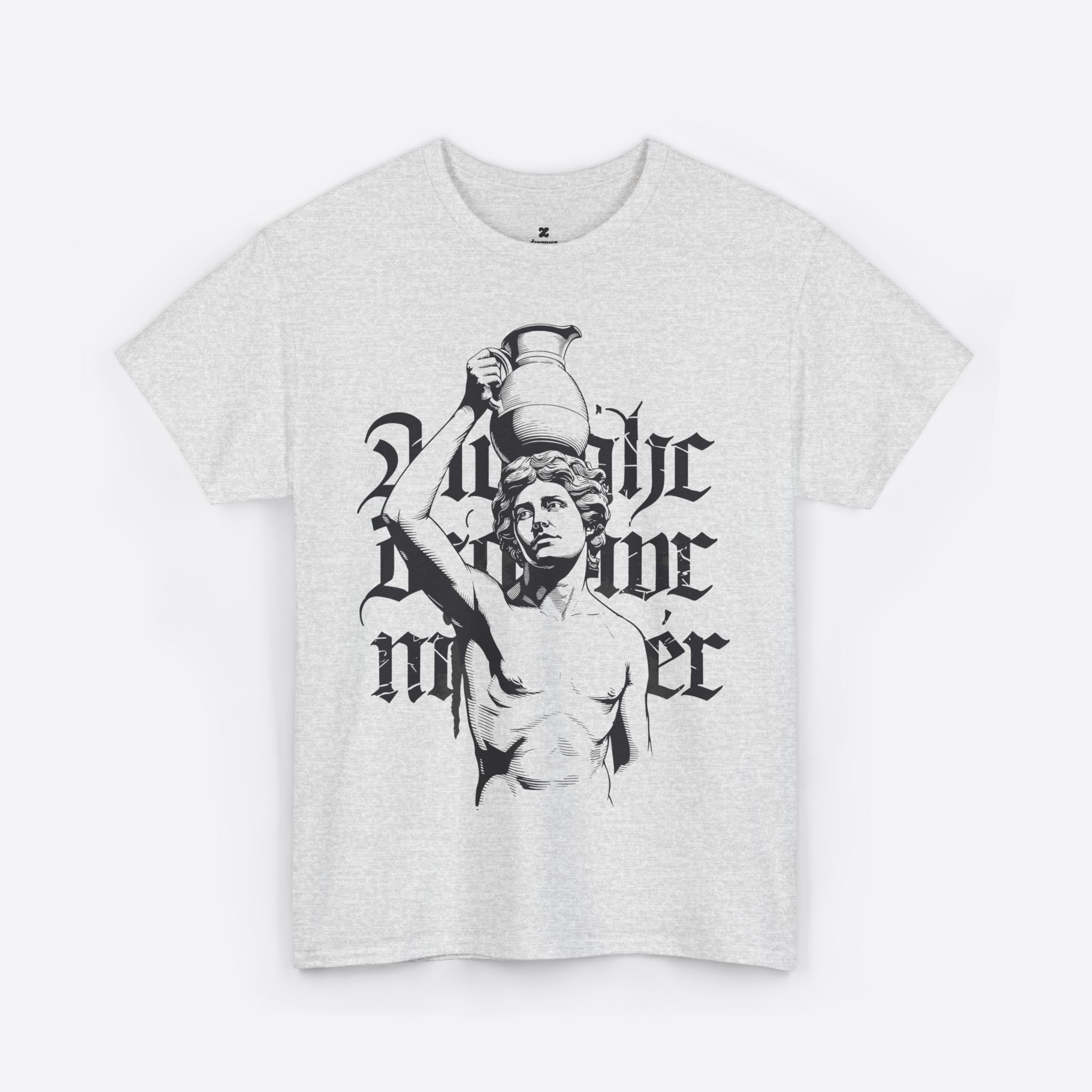 Aquarius Zodiac - Jug-Bearing Sculpture Art Tee - Unisex T-Shirt