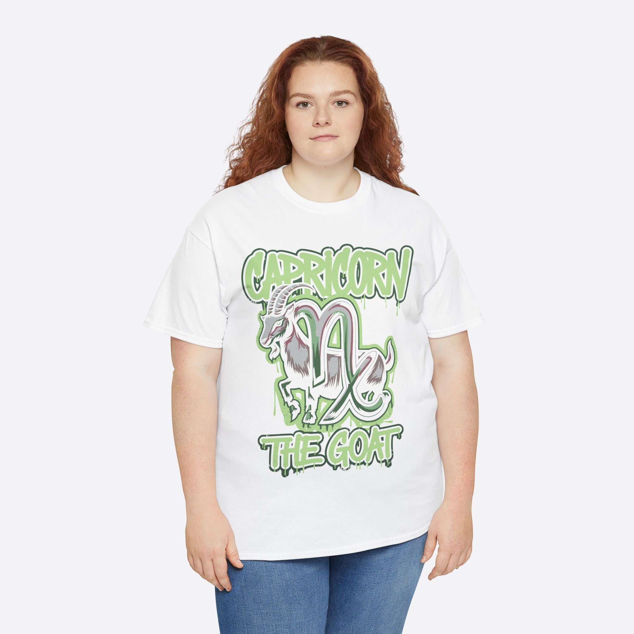 Capricorn Zodiac - The Goat Graffiti Hustle Tee - Unisex T-Shirt