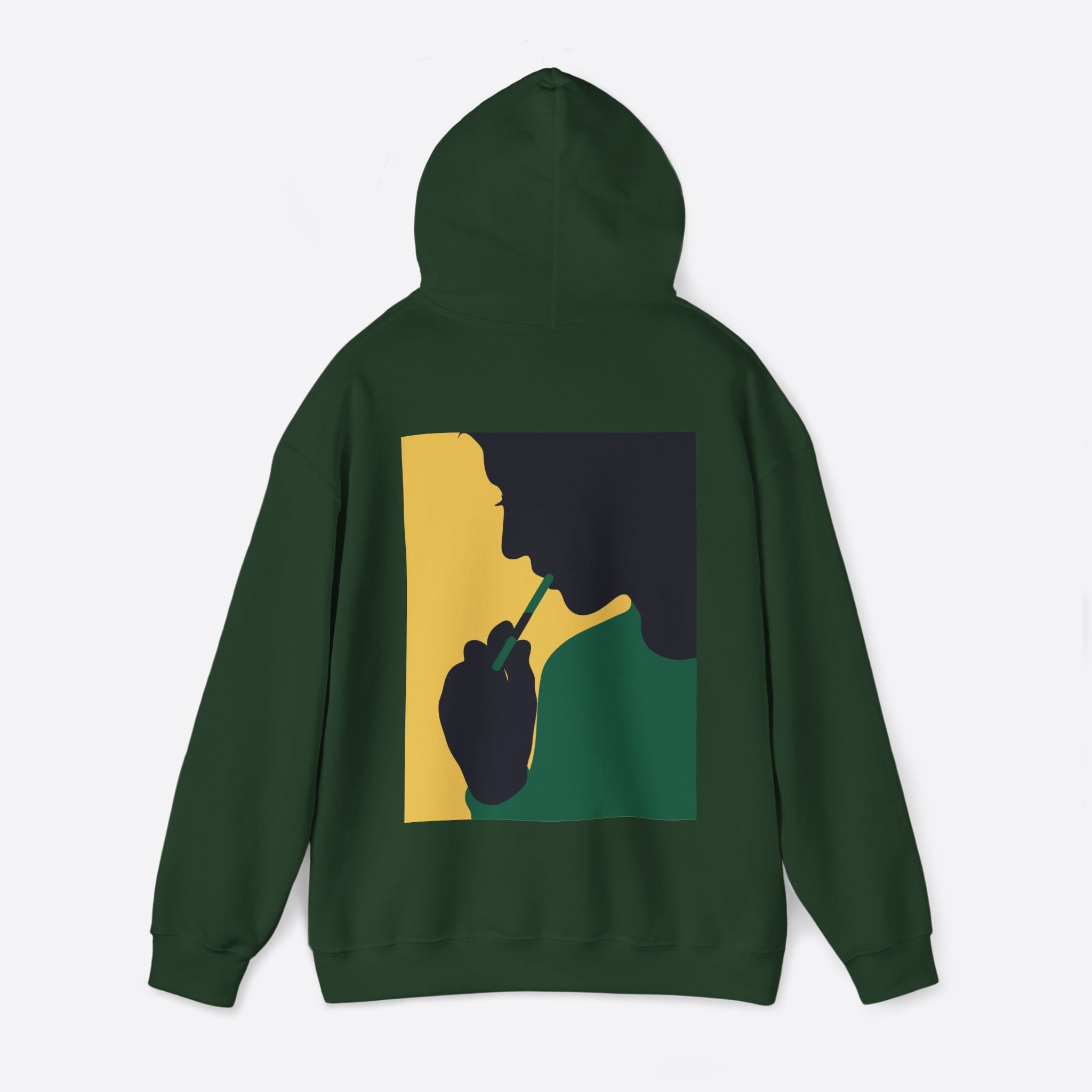 Men's Green Kush Hoodie – Relaxed Streetwear