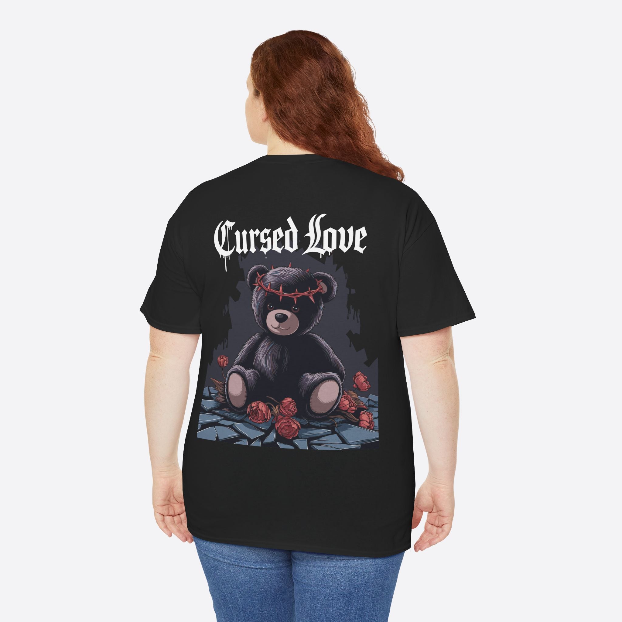 Cursed Love Teddy Unisex Graphics Tee