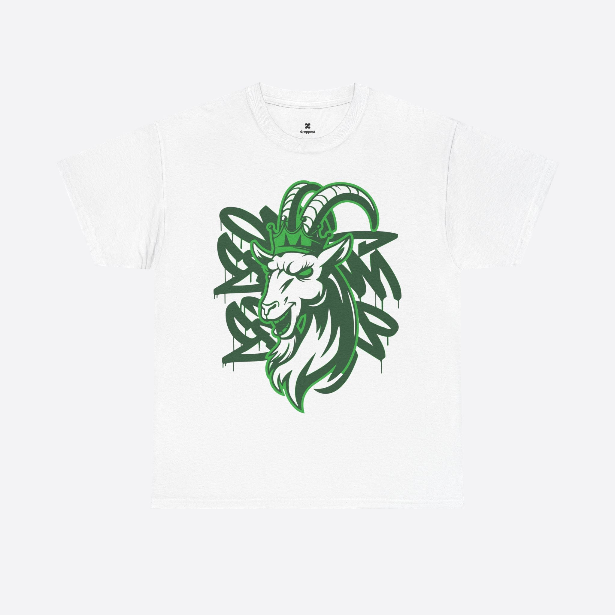 Capricorn Zodiac - Neon Goat Graffiti Graphic Tee - Unisex T-Shirt