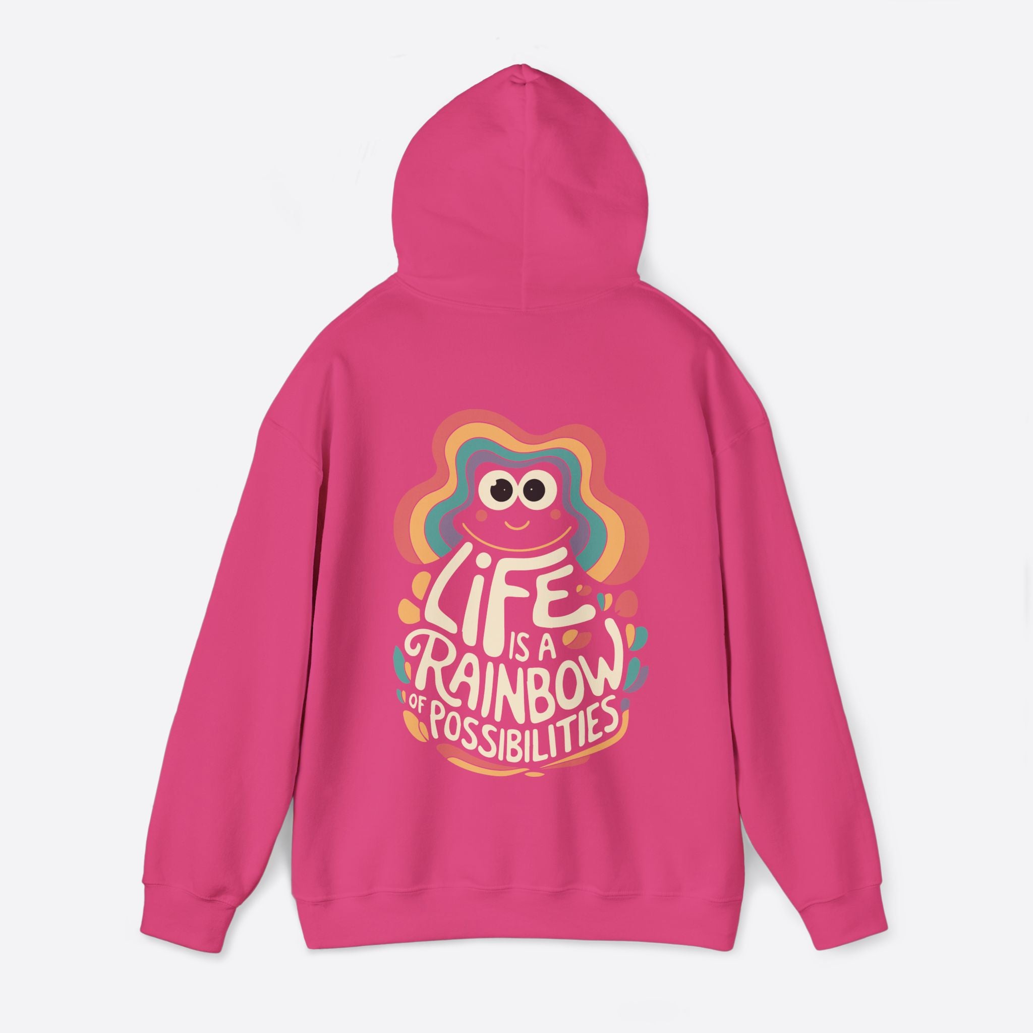 Women's Life Rainbow Hoodie – Soft and Stylish