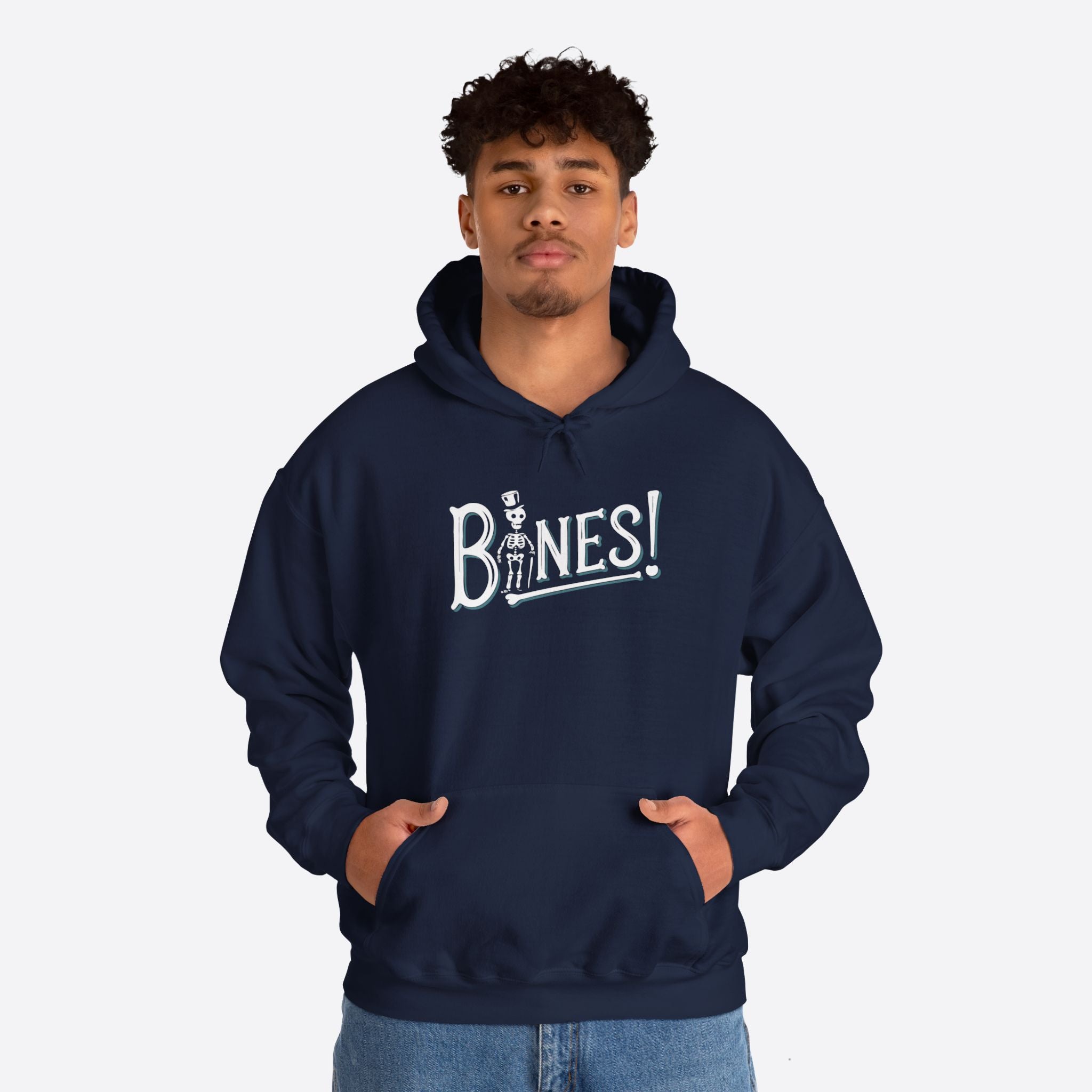 Men's Bone Shadow Hoodie – Dark Rituals