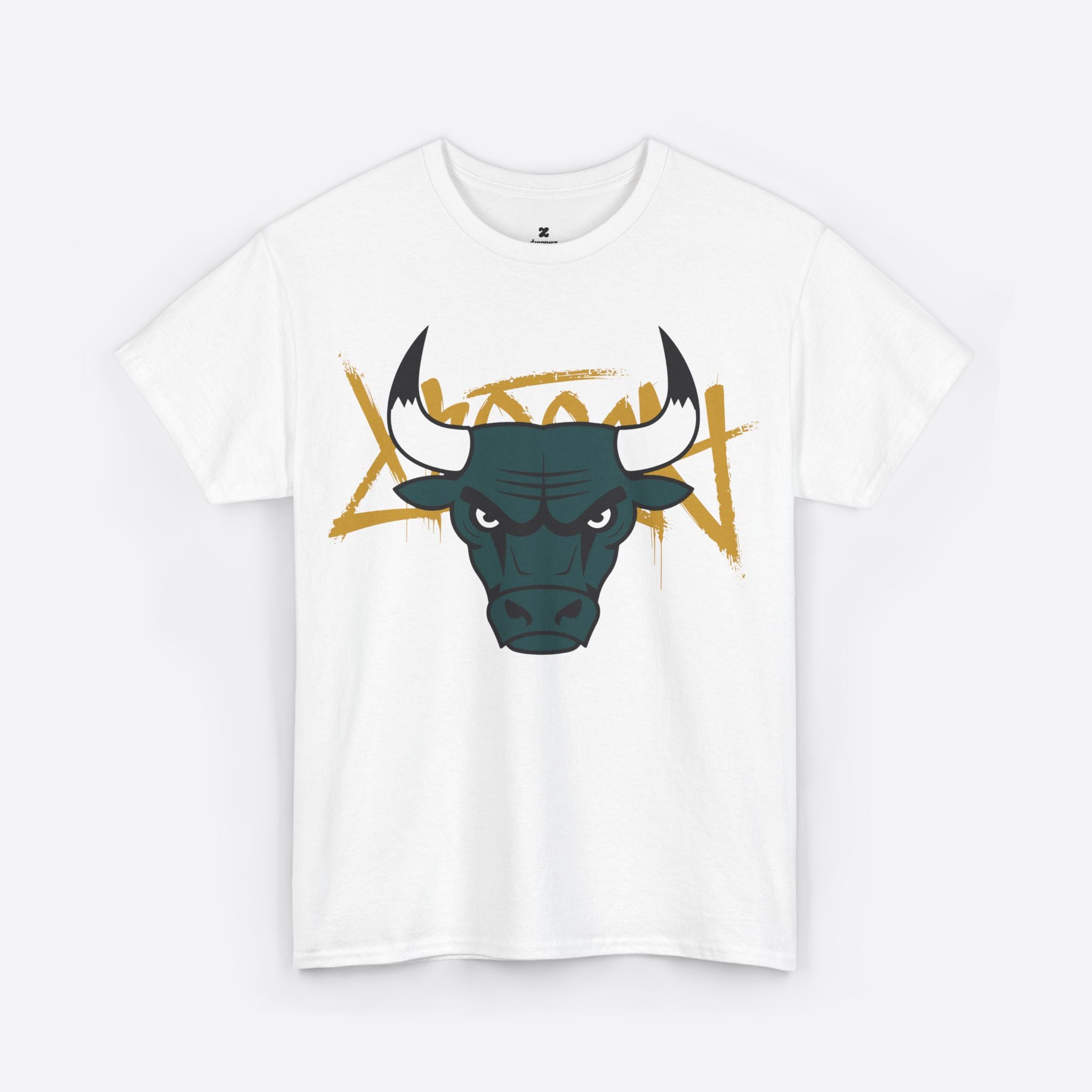 Taurus Zodiac – Fierce Bull Spray Art Tee – Unisex T-Shirt