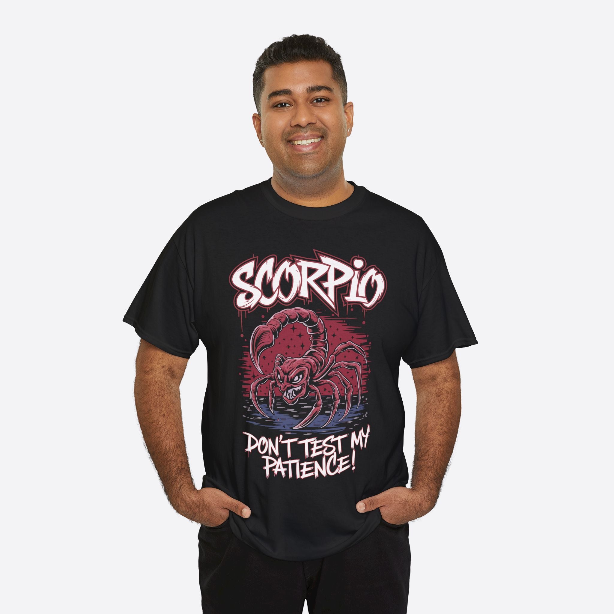 Scorpio Zodiac - Intense Soul, Don’t Test My Patience - Unisex T-Shirt