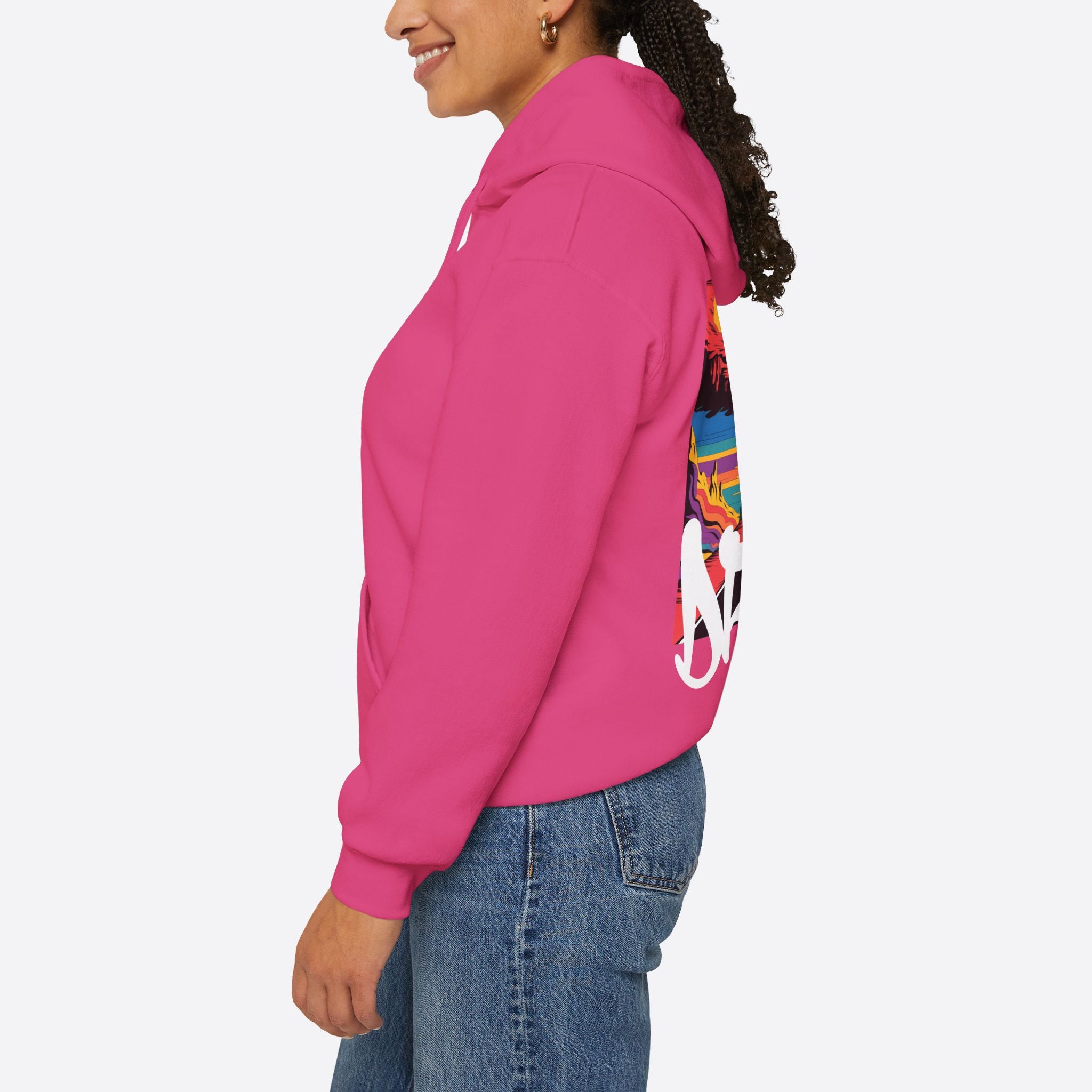 Unisex Colorblock Hoodie – Bold Colors