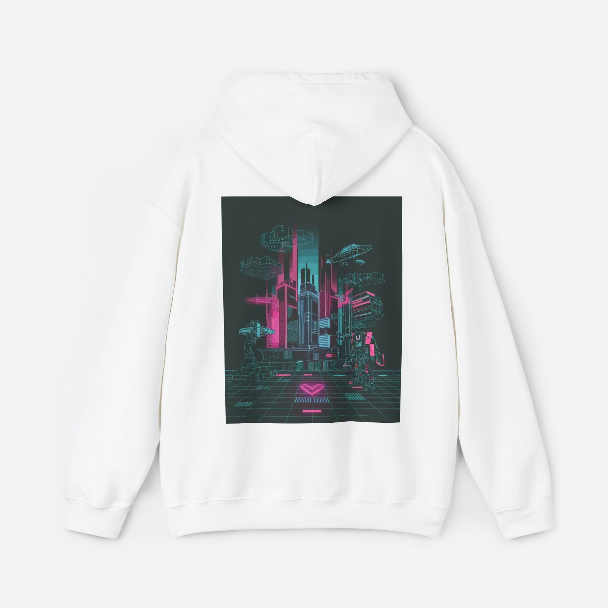 Men's Digital Chaos Hoodie – Glitch in Style