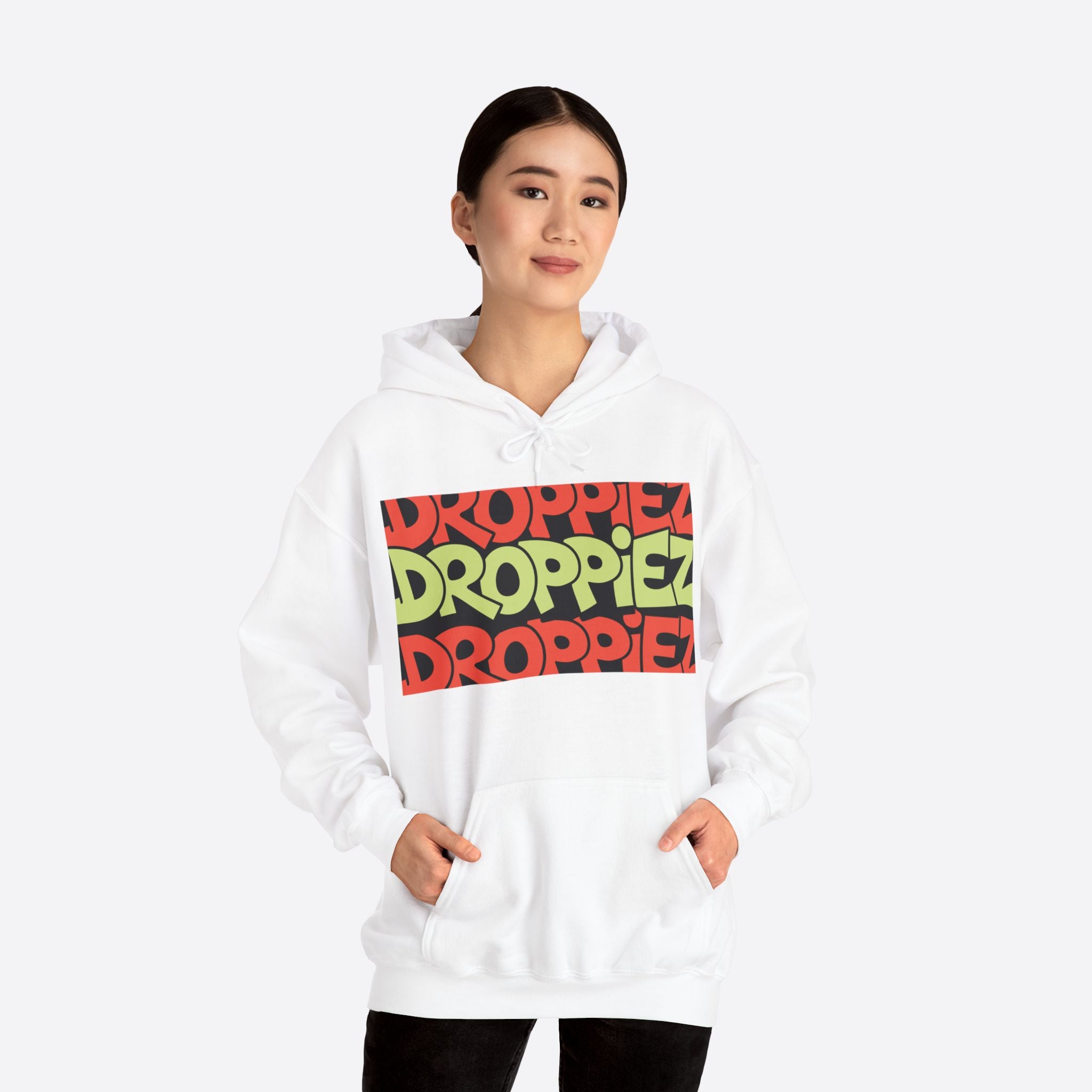 Unisex Dripdrop Hoodie with Bold Graphics – Statement Look