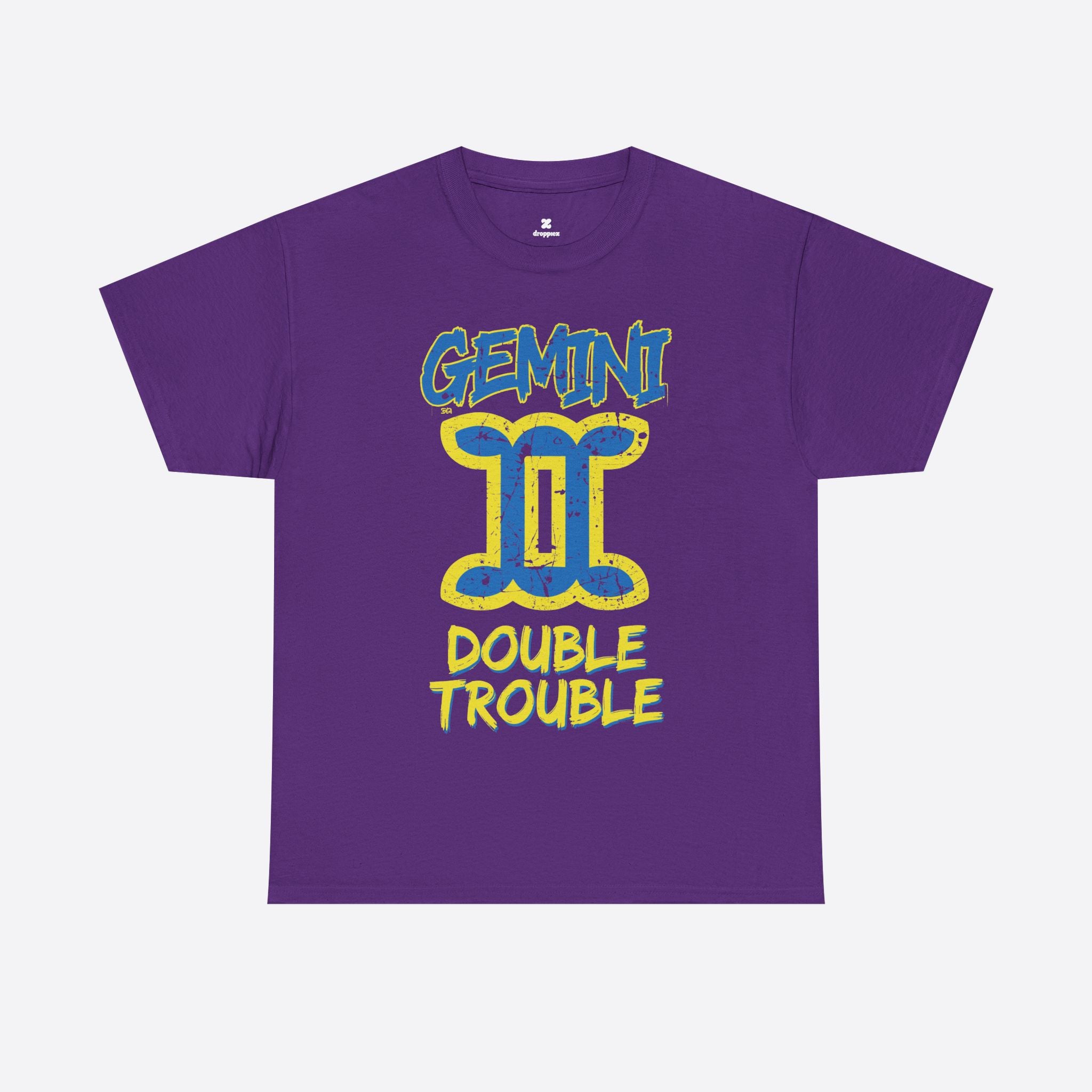 Gemini Zodiac - Double Trouble - Unisex T-Shirt