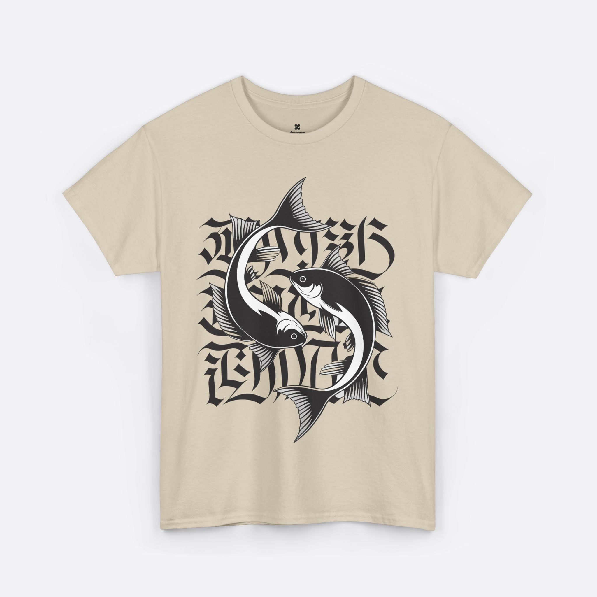 Pisces Zodiac - Flowing Fish Tee - Unisex T-Shirt