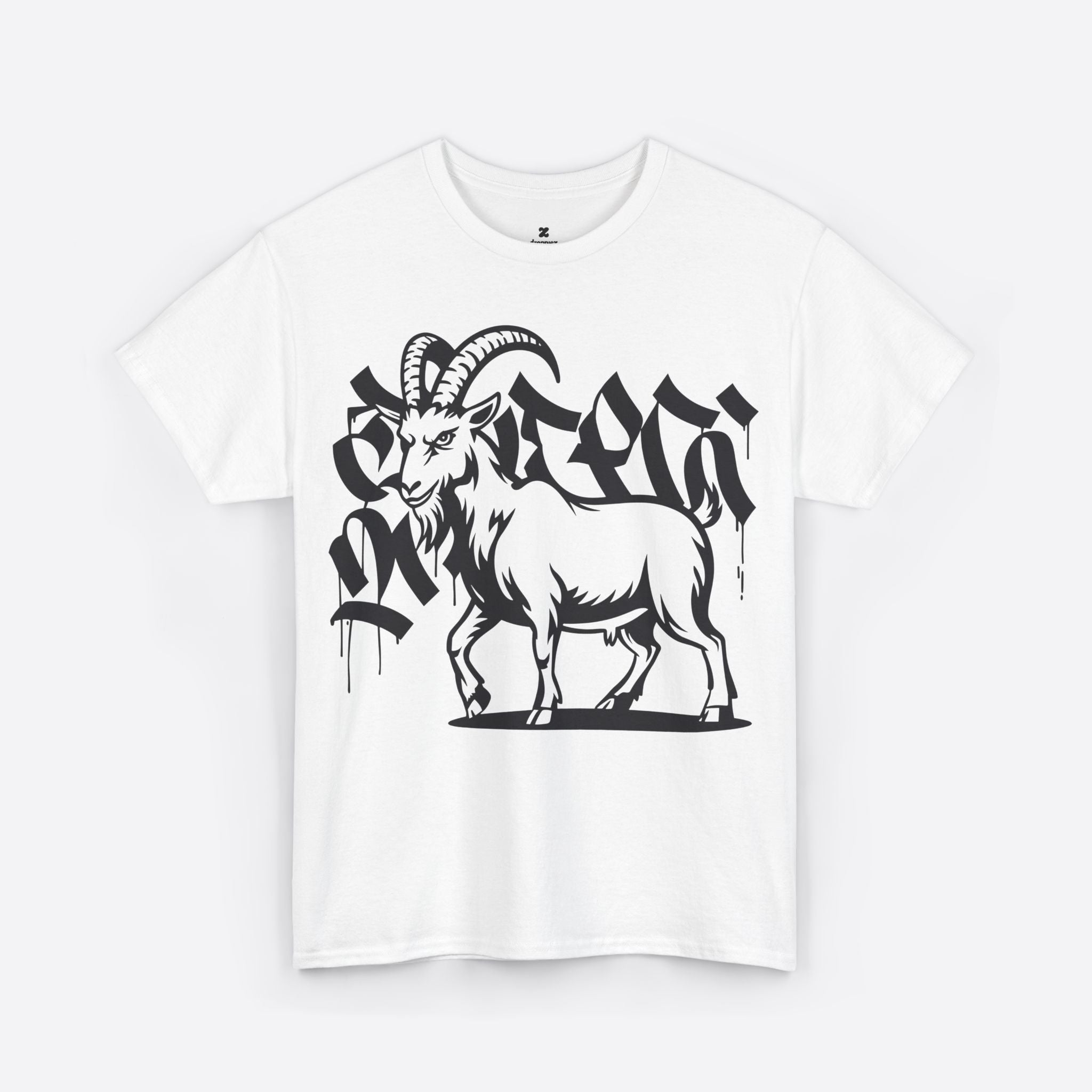 Capricorn Zodiac - Graffiti Goat Graphic Tee - Unisex T-Shirt