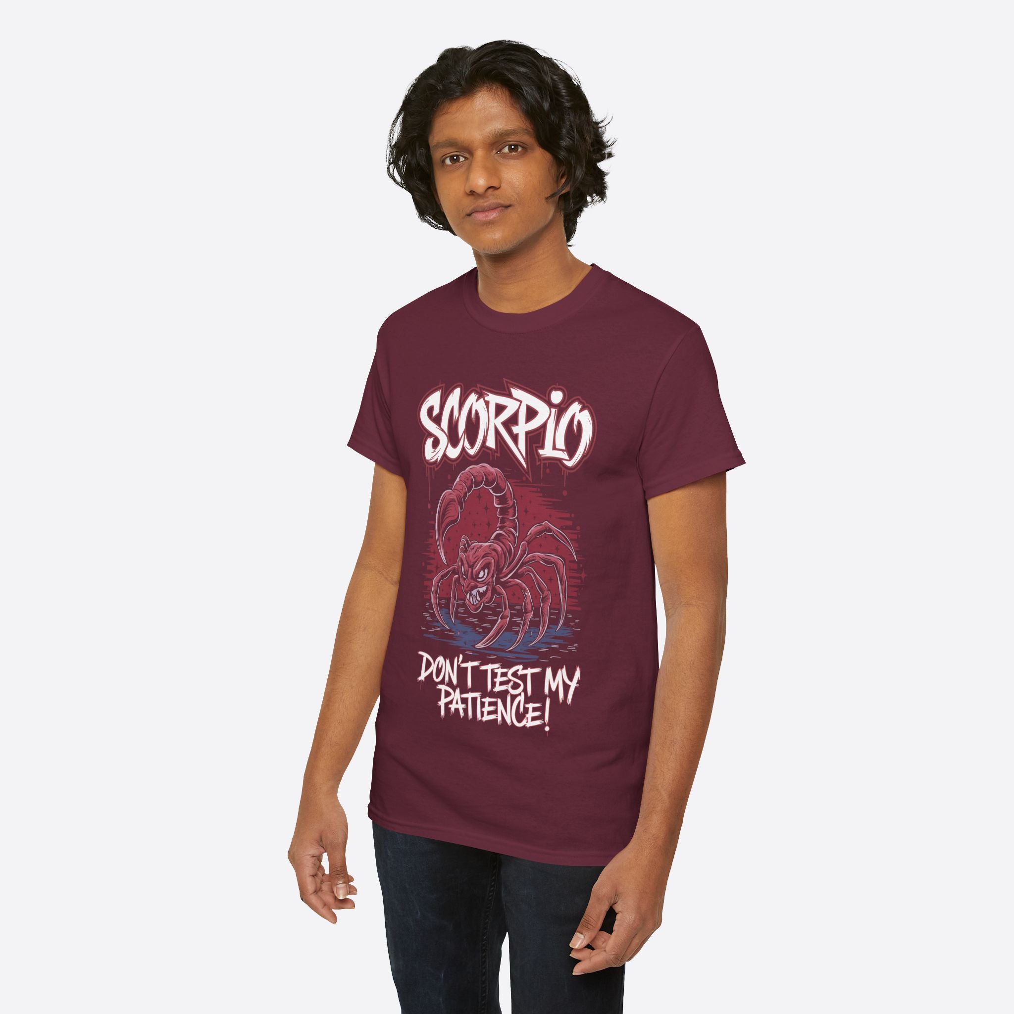 Scorpio Zodiac - Intense Soul, Don’t Test My Patience - Unisex T-Shirt