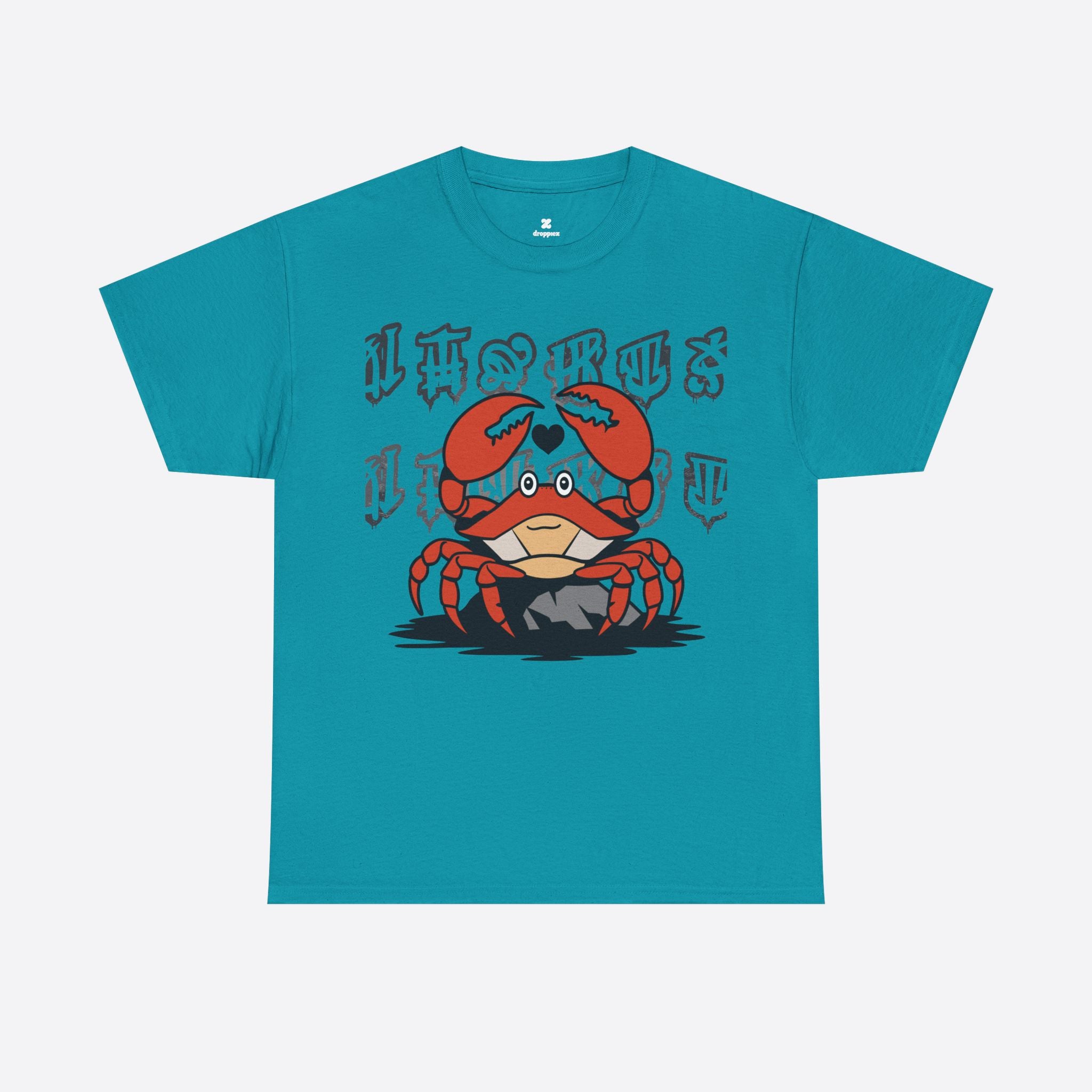 Cancer Zodiac - Cute Crab Heart Graphic Tee - Unisex T-Shirt