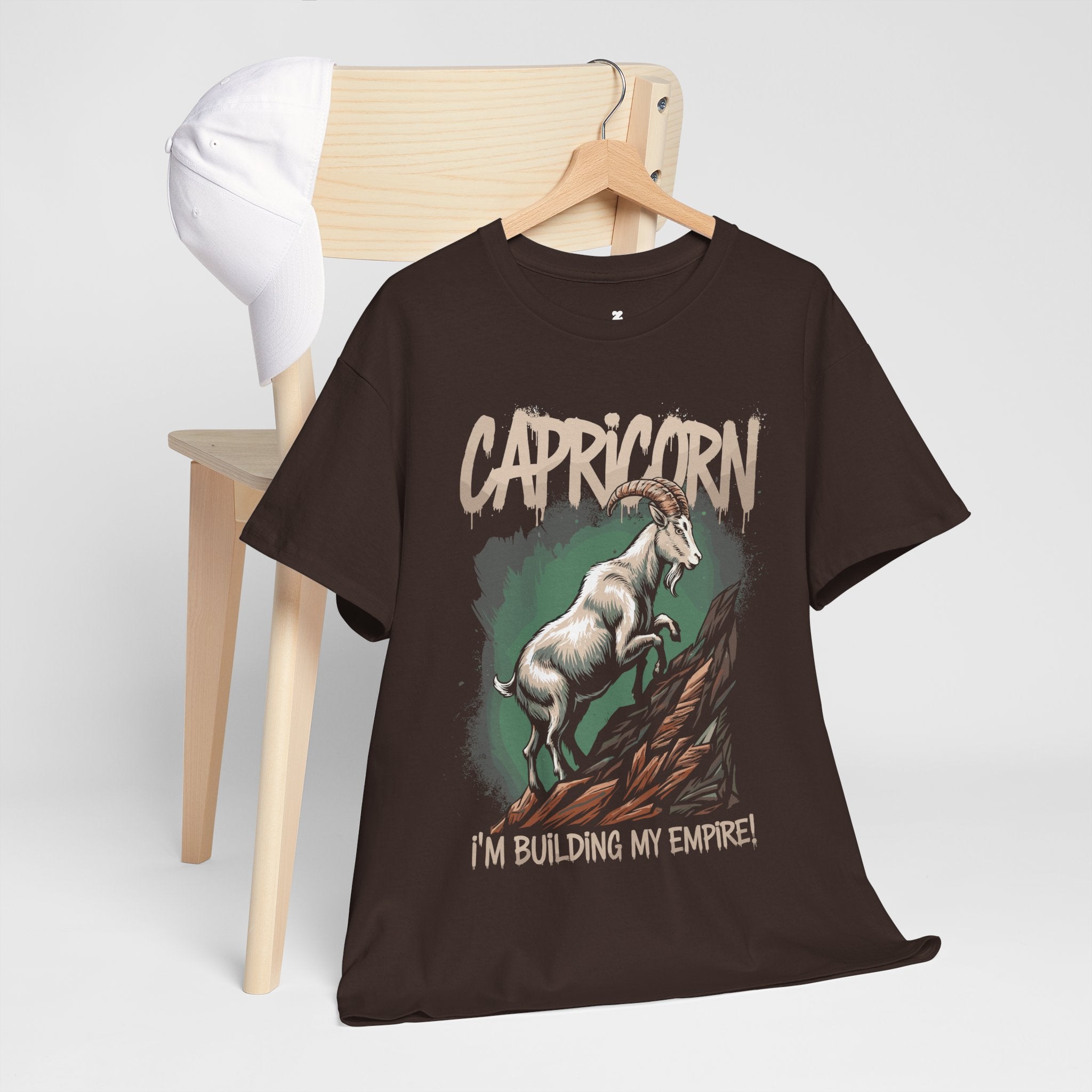 Capricorn Zodiac - I’m Building My Empire, Hustle to the Peak - Unisex T-Shirt