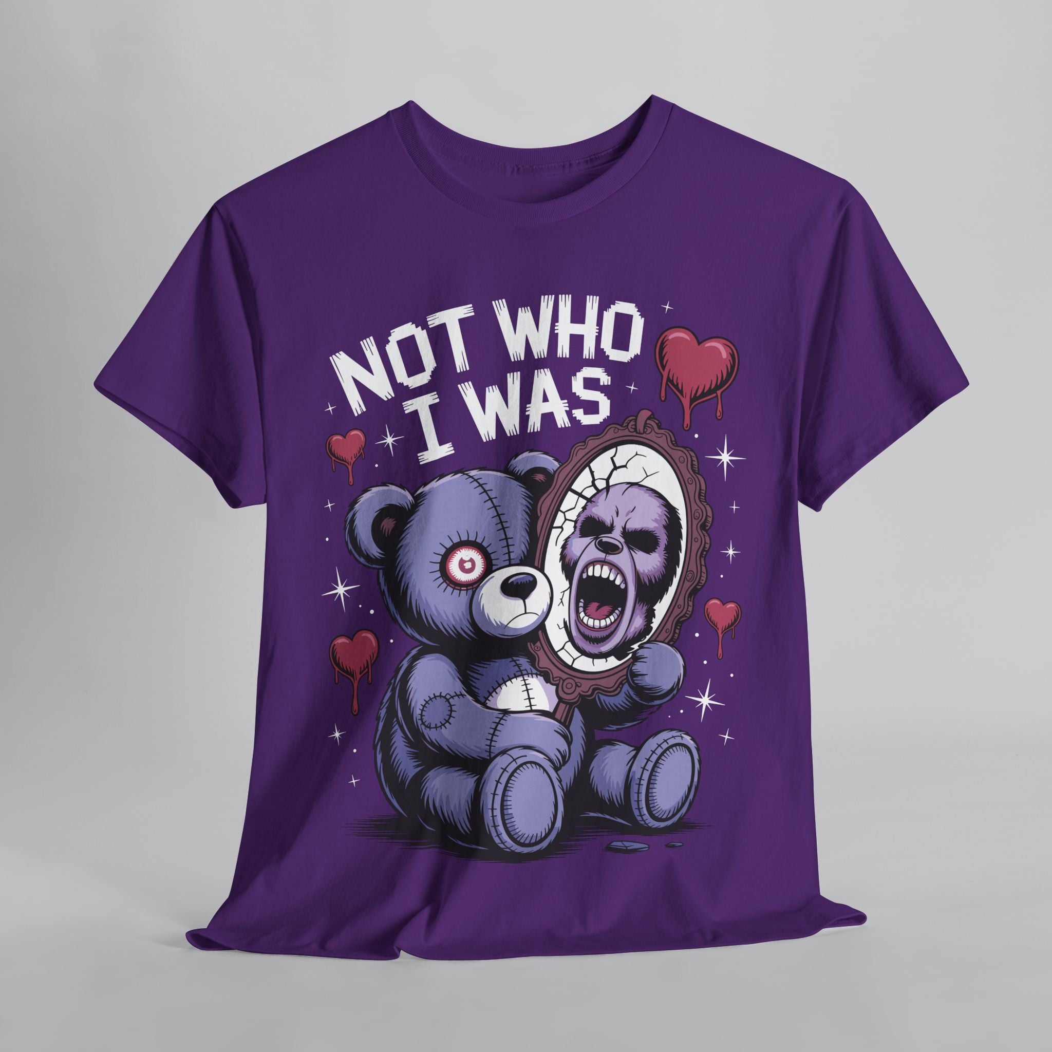 Not Who I Was Teddy Unisex Graphic Tee