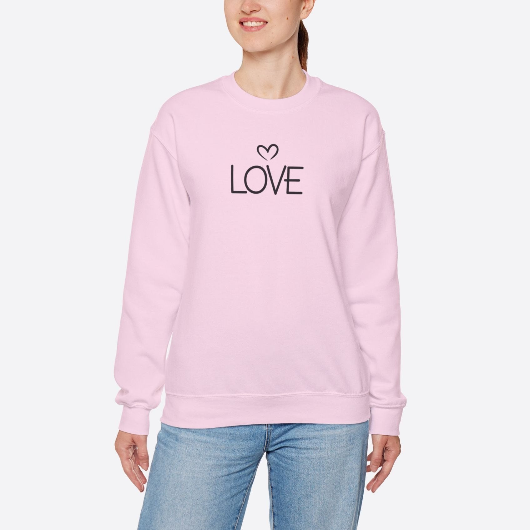 Hearts and Hugs Women's Sweatshirt – Cozy Comfort