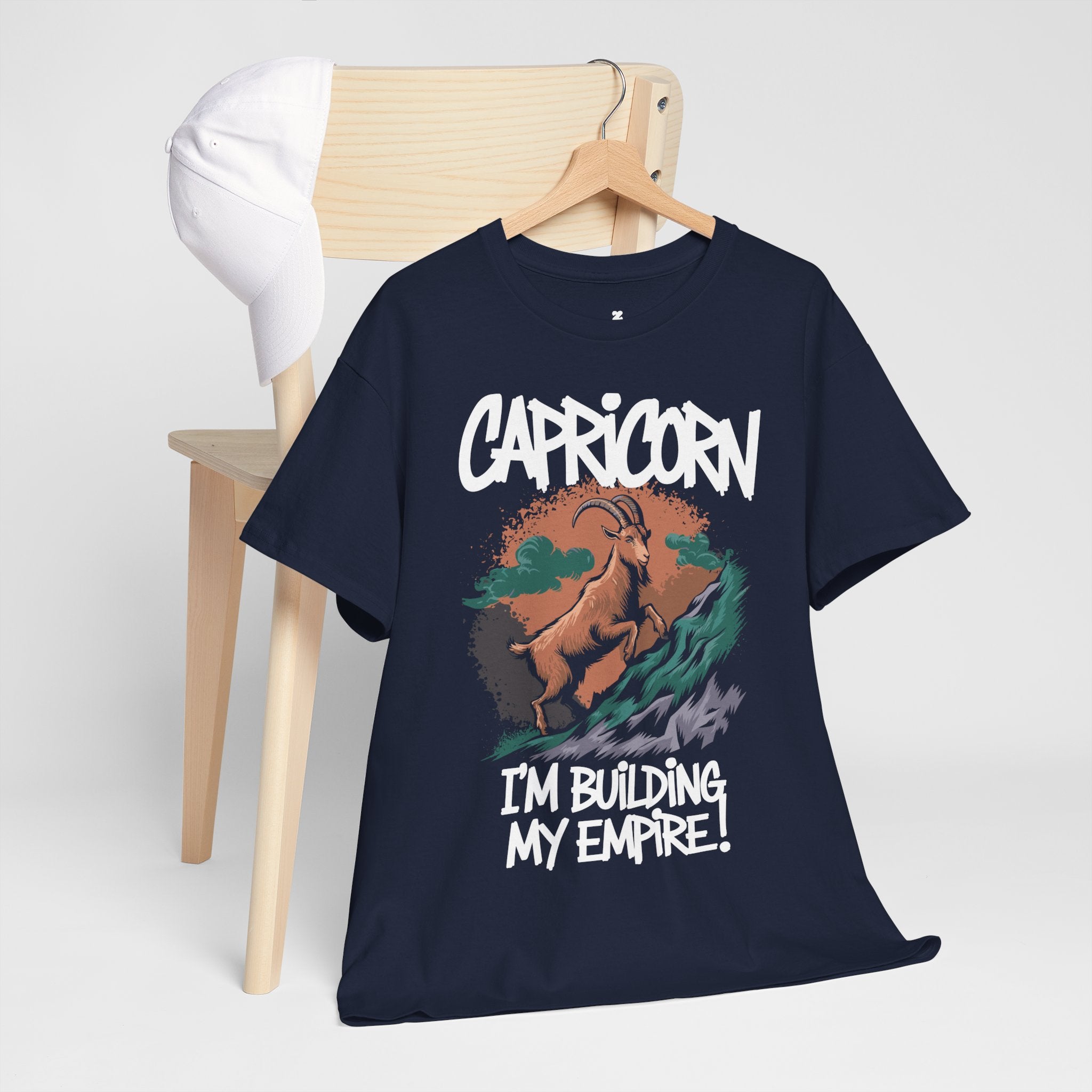 Capricorn Zodiac - I’m Building My Empire, Climb Like a Boss - Unisex T-Shirt